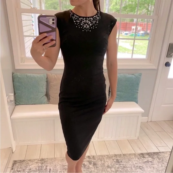 Maggy London | Dresses | Maggy London Black Formal Midi Beaded Size 6 Dress | Poshmark Maggy London | Dresses | Maggy London Black Formal Midi Beaded Size 6 Dress | Poshmark